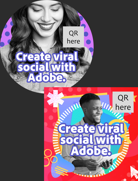 Create viral social with Adobe