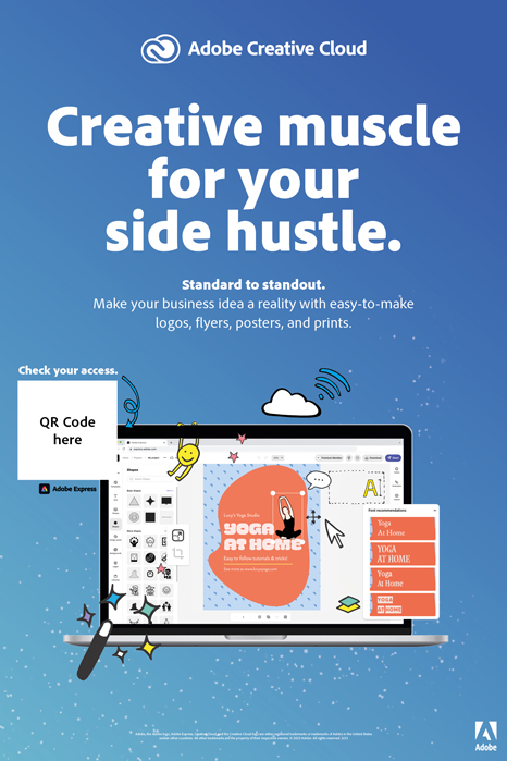 Creative muscle for your side hustle